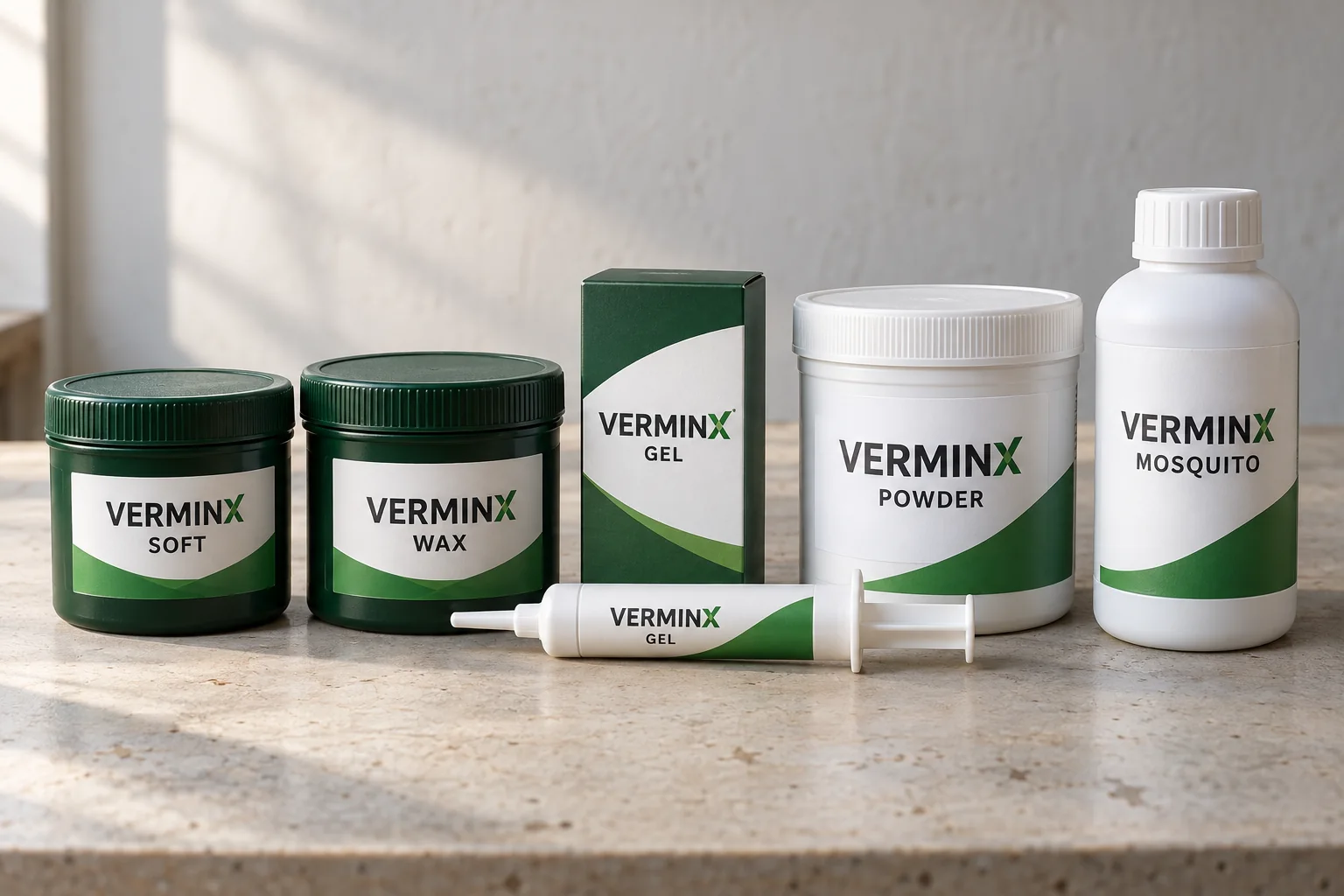 Иллюстрация: Линейка средств Verminx